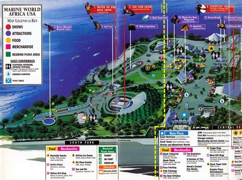 Theme Park Brochures Marine World Africa USA - Theme Park Brochures