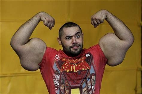 Massachusetts bodybuilder, nicknamed 'Egyptian Popeye,' insists 31-inch ...