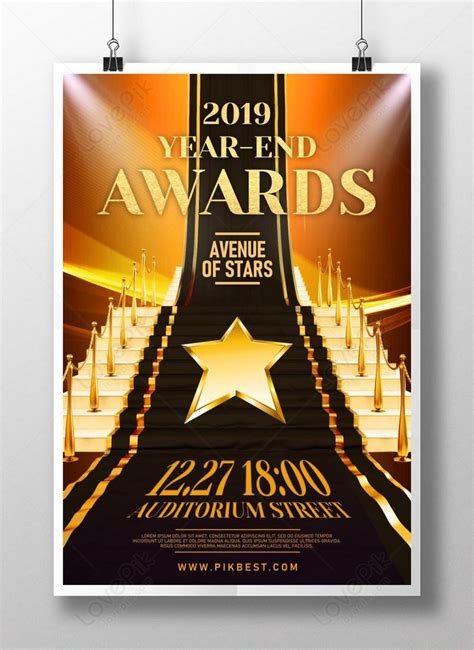 2019 final awards ceremony poster template image_picture free download 450022504_lovepik.com