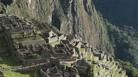 Machu Picchu, Peru - UNESCO World Heritage Site Stock Footage Video ...