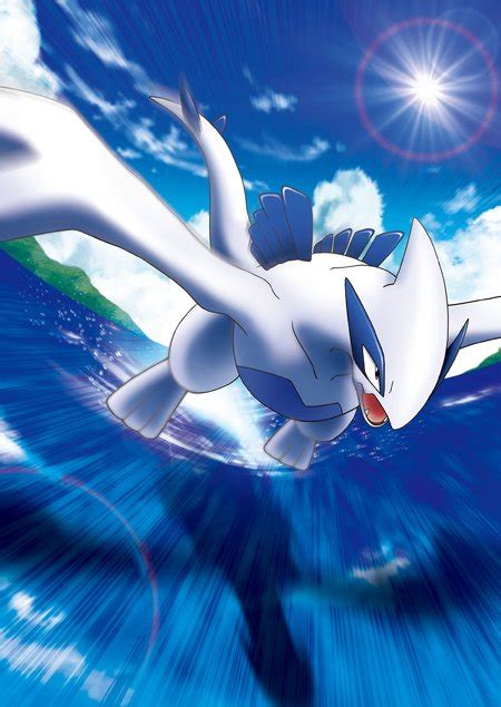 Official artwork for the Legendary Lugia’s appearance in the 21st Pokémon movie – Pokémon Blog