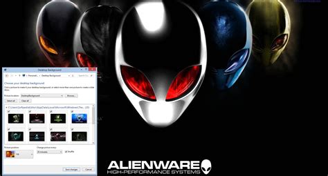 Alienware Theme 1.0 - Download, Screenshots