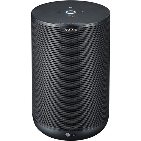 Best Buy: LG ThinQ Speaker with Google Voice Assistant Black WK7