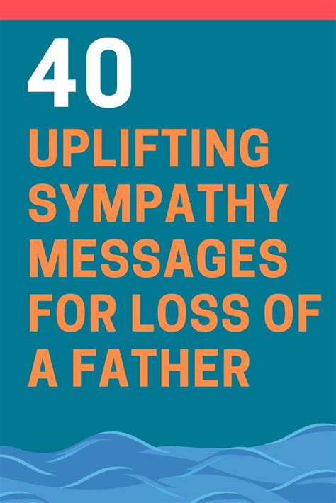 Here are some great sample condolence messages for the loss of a father ...