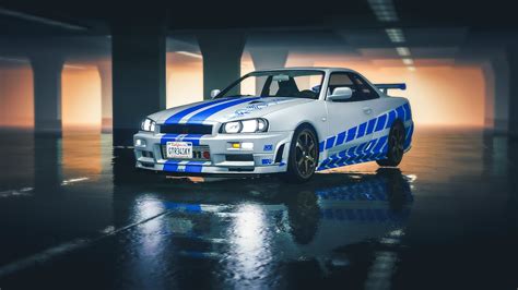 2 Fast 2 Furious - Nissan Skyline R34 livery - GTA5-Mods.com