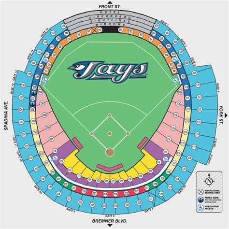 Blue Jays Seating Chart - Rogers centre tickets rogers centre toronto ...