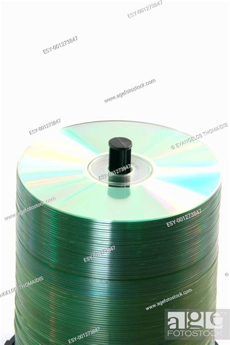 stack of blank cds, Stock Photo, Picture And Low Budget Royalty Free Image. Pic. ESY-001273847 ...