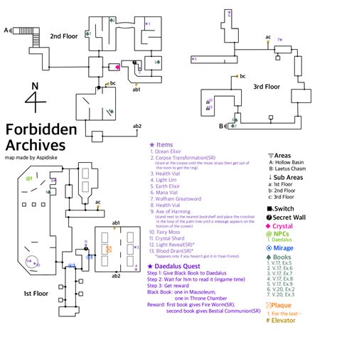 Steam Community :: Guide :: Lunacid Maps (/w lore points)