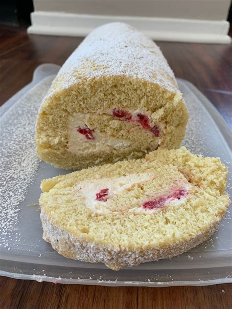 Vanilla Swiss Roll Cake Recipe With Pictures | POPSUGAR Food