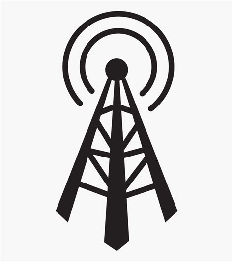 Radio Antenna Vector - Vector Radio Antenna Png, Transparent Png - kindpng