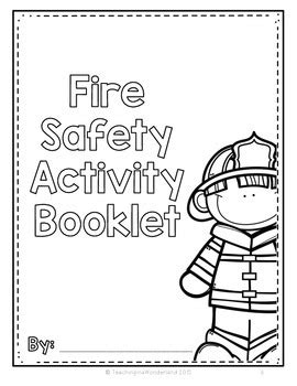 Fire Safety Activities (Fire Prevention Week) by Teaching in a Wonderland