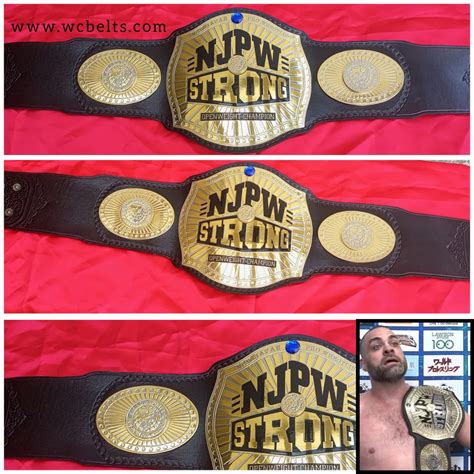 NJPW Strong Openweight Championship revealed Champion Belt IWGP Tom ...