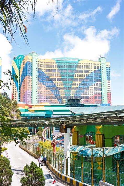 Hotel First World At Genting Highlands Stock Image - Image of amusement ...