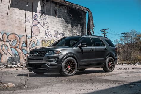 Badass Black Ford Explorer for the Everyday Gangster | Black ford ...