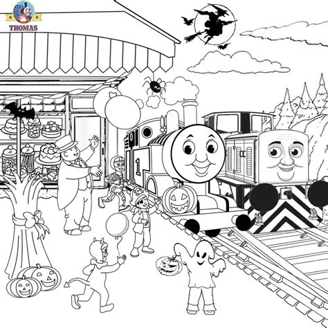 Thomas Train Coloring Pages