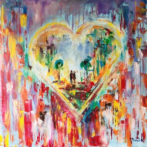 Eternal love (In the Paradise) Painting by Konrad Biro | Saatchi Art