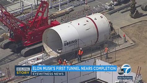 Elon Musk says his underground tunnel is 'almost done,' offers free ...