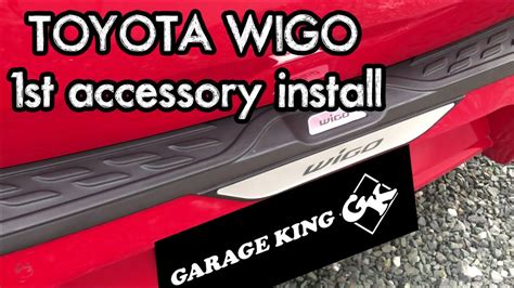 2019 TOYOTA WIGO | Accessory Install - YouTube