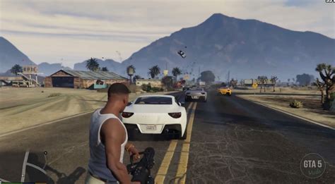 GTA 5 PC Mods Let You Shoot Cars Instead of Bullets - autoevolution