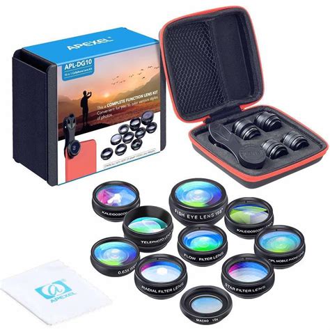 Apexel: Cell Phone Camera Lens Kit | at Mighty Ape Australia