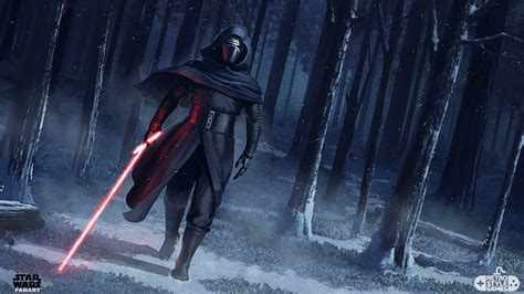 Kylo Ren Force Awakens Fan Art Wallpaper,HD Movies Wallpapers,4k ...