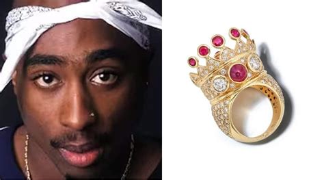 Tupac Shakur’s custom-designed ring worn days before his death fetches over $1 million at ...