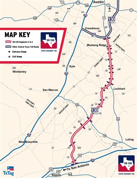 Austin Toll Road Map | Zip Code Map