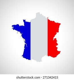 Flag Map France Photos, Images & Pictures | Shutterstock