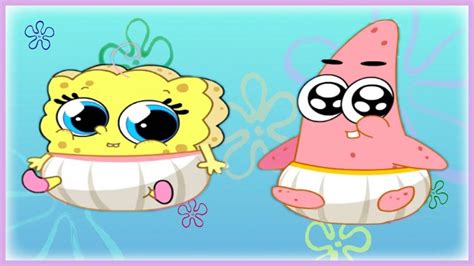 Baby Spongebob And Patrick Wallpaper