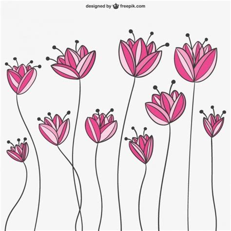 Small Flower Drawings, Cute Flower Drawing, Flower Art, Purple Flowers Wallpaper, Floral ...