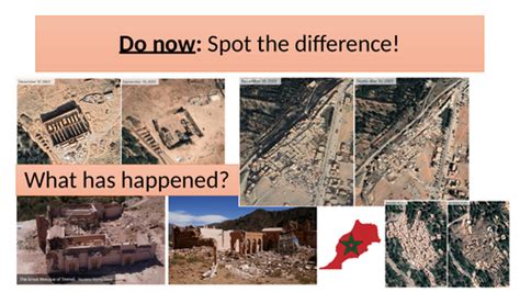 The 2023 Moroccan Earthquake (Sept 8th 2023) | Teaching Resources