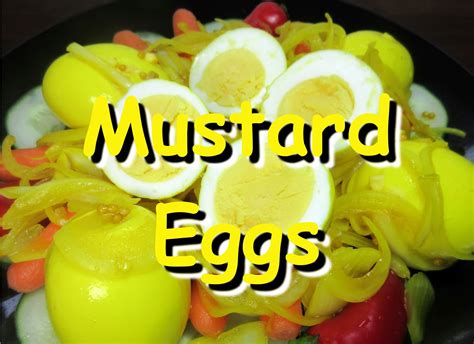 How to Make Amish Mustard Pickled Eggs Recipe