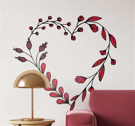 Intensa Floral Wall Sticker - TenStickers