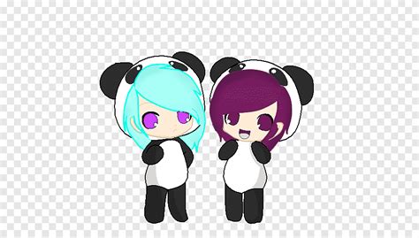 Drawing Manga Art Sketch, panda, purple, comics png | PNGEgg