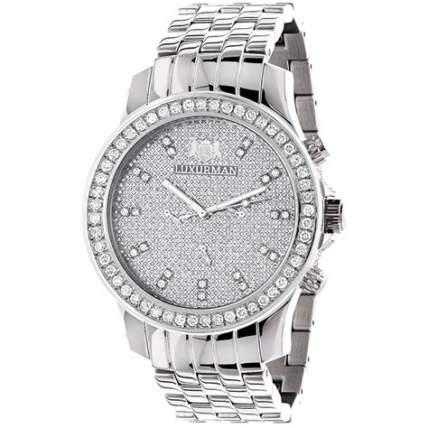 Men's Diamond LUXURMAN Diamond Watch 2.5ct 964969