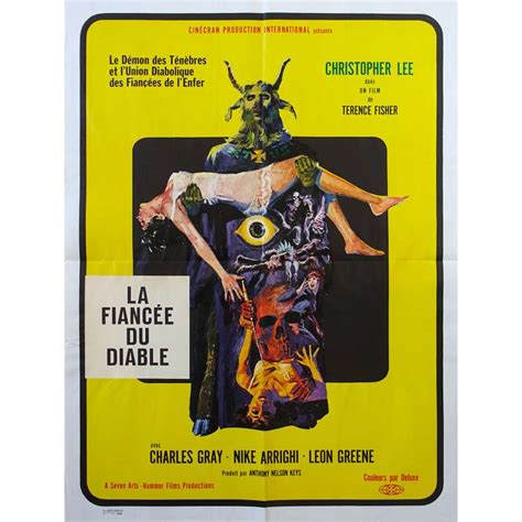 THE DEVIL RIDES OUT French Movie Poster 7,5x9,5 in.