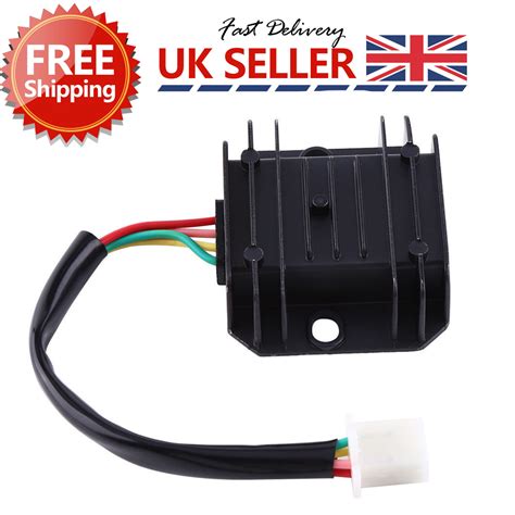 4-Wire Full Wave Motorcycle Regulator Rectifier 12V DC Bike Quad ...