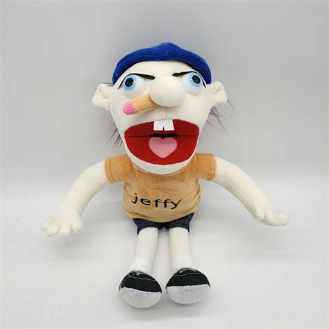 Cartoon Jeffy The Puppet Soft Stuffed Plush Toy - PlushStore.com - World of plushies