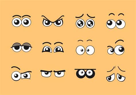 Cartoon Eyes Vector Art, Icons, and Graphics for Free Download