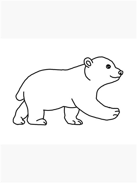 "Polar bear, animal, baby, sweet" Poster for Sale by nijess | Redbubble