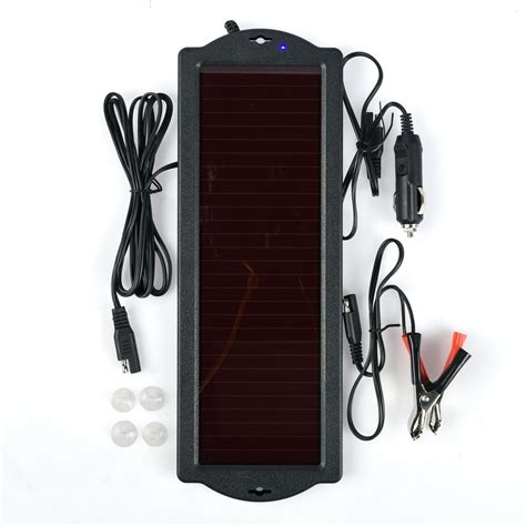 Ozark Trail 12-Volt Solar Battery Maintainer, Trickle Charge, With ...