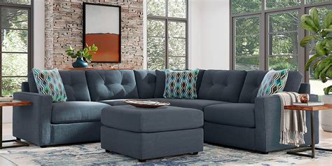 ModularOne Indigo 5 Pc Sectional - Rooms To Go