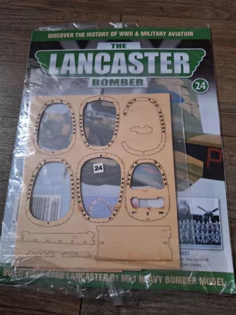 BUILD THE LANCASTER Bomber Model Sealed Magazine Issue 24 Hachette ...