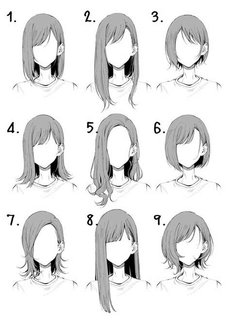 #hair art reference hairstyles Hairstyles Art Male in 2020 | Hair ...