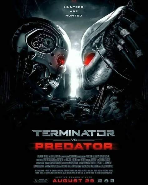 Terminator vs. Predator (2023) [1800 2250] | Terminator, Best movie posters, Predator