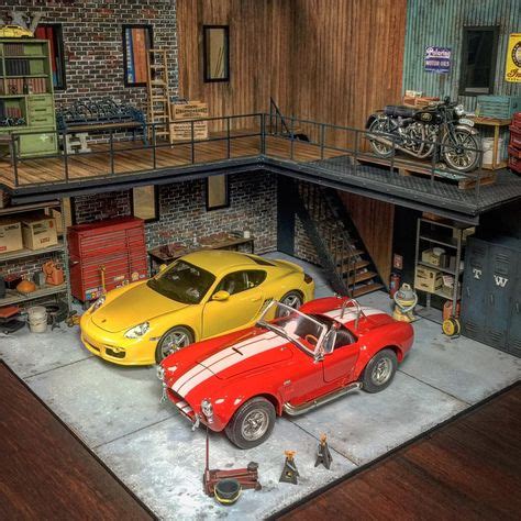 24 Diorama ideas | diorama, car model, scale models