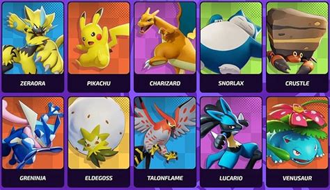 Tier list Pokémon UNITE : die besten Pokemons - JeuMobi.com