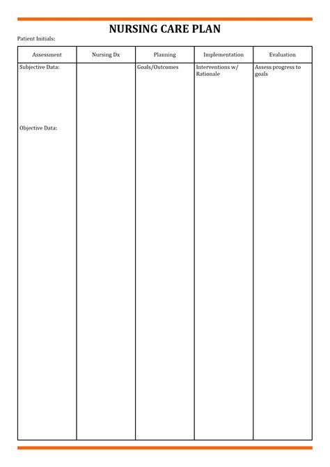 15 Printable Nursing Worksheets - Free PDF at worksheeto.com