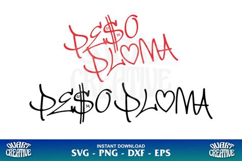 Signature Peso Pluma Bundle Svg, Peso Pluma Logo, Peso