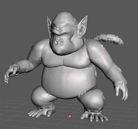 King Kai and Bubbles 3D Model 3D model 3D printable | CGTrader